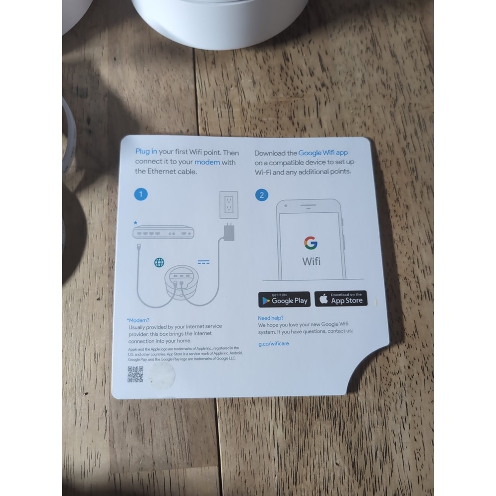 Google WiFi System Whole Home Mesh Router -‎ 3 Pack (Open Box) - Picture 6 of 16